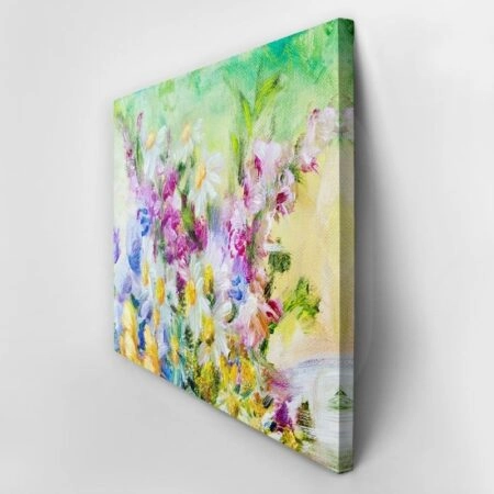 Πινακας σε καμβά WILDFLOWER OIL PAINTING - Floral - Λουλουδια Sticky 2