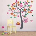 Αυτοκόλλητο τοιχου BIRDS TREE