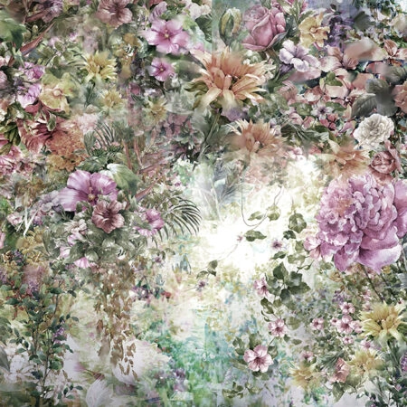 Πινακας σε καμβά ABSTRACT FLOWERS 5 - Floral - Λουλουδια Sticky 4