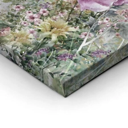 Πινακας σε καμβά ABSTRACT FLOWERS 5 - Floral - Λουλουδια Sticky 1