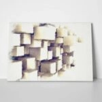 Πινακας σε καμβά ABSTRACT PAINTING CUBES