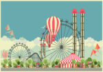 Πινακας σε καμβά AMUSEMENT PARK