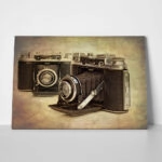 Πινακας σε καμβά ANTIQUE CAMERAS