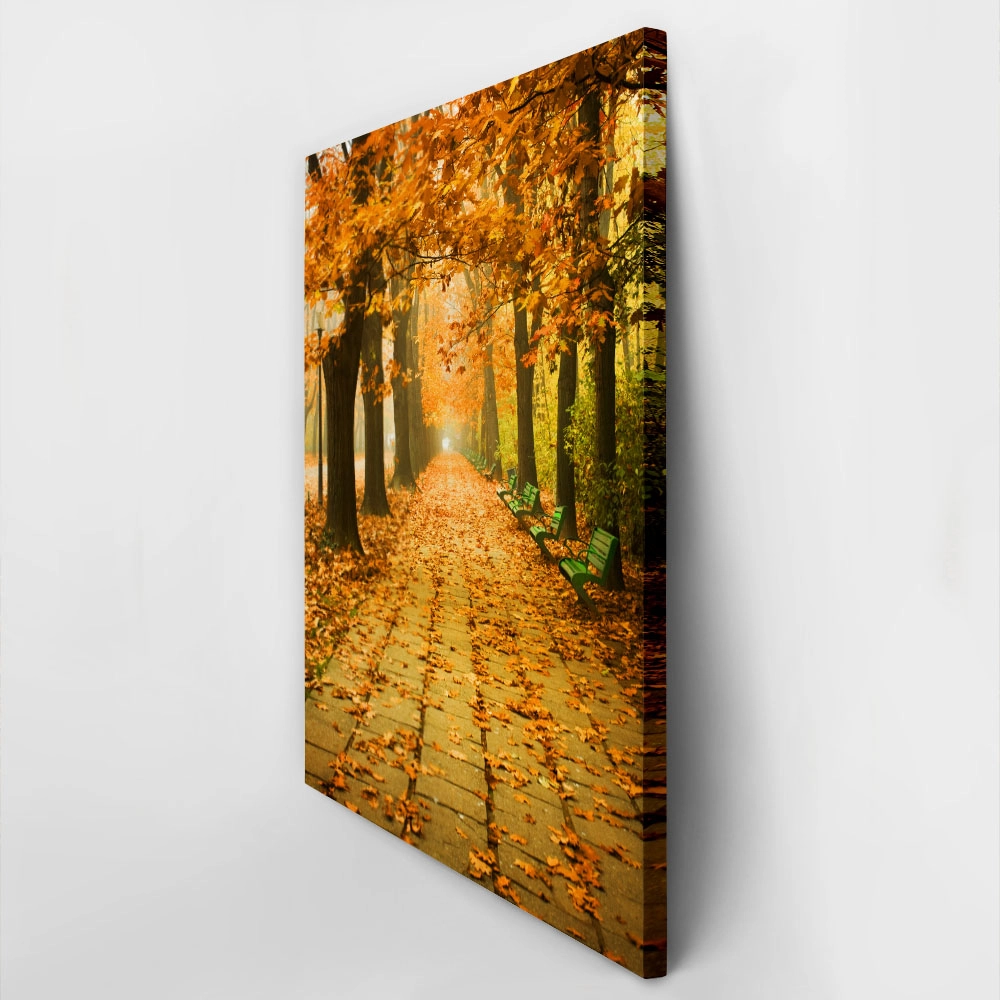 Πινακας σε καμβά AUTUMN SCENERY