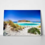 Πινακας σε καμβά BALOS LAGOON CRETE