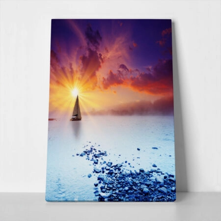 Πινακας σε καμβά BEAUTIFUL SUNSET - Ηλιοβασιλεμα