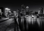 Πινακας σε καμβά BOSTON HARBOUR