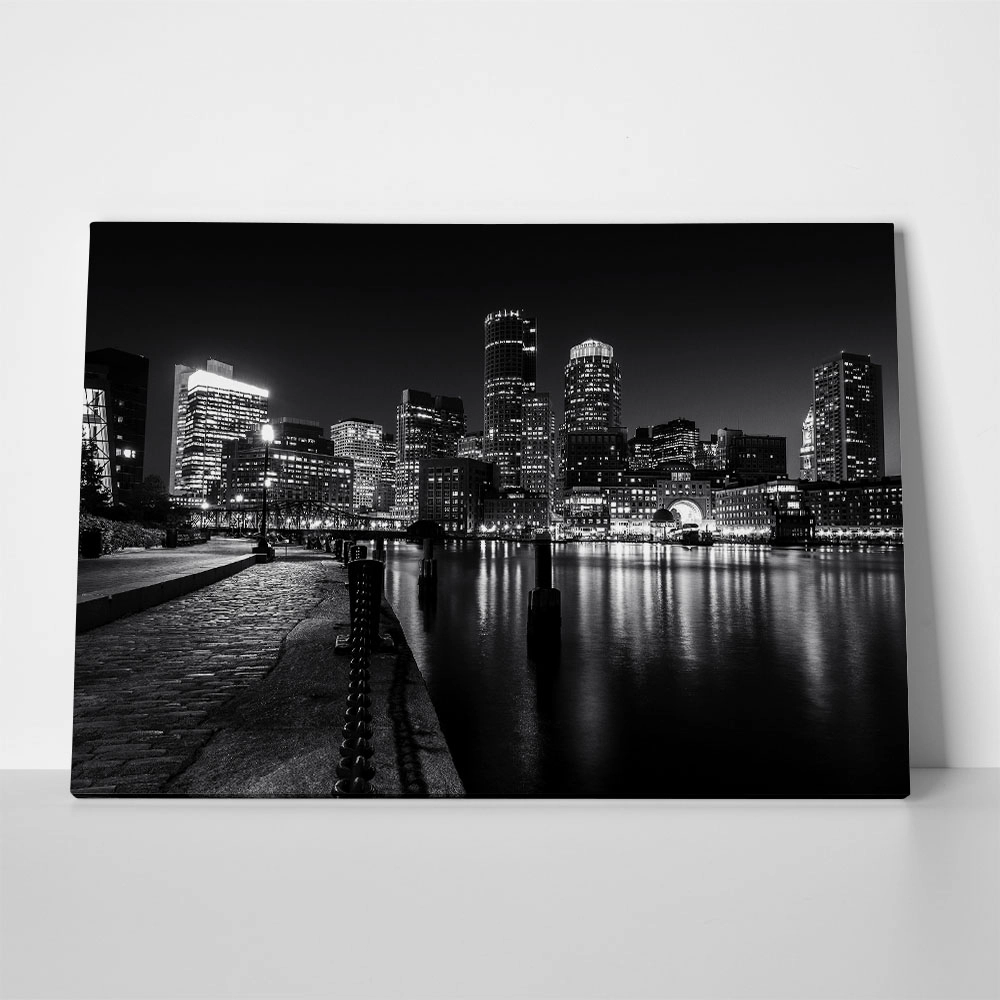Πινακας σε καμβά BOSTON HARBOUR