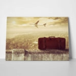 Πινακας σε καμβά CONCEPT OF TRAVEL