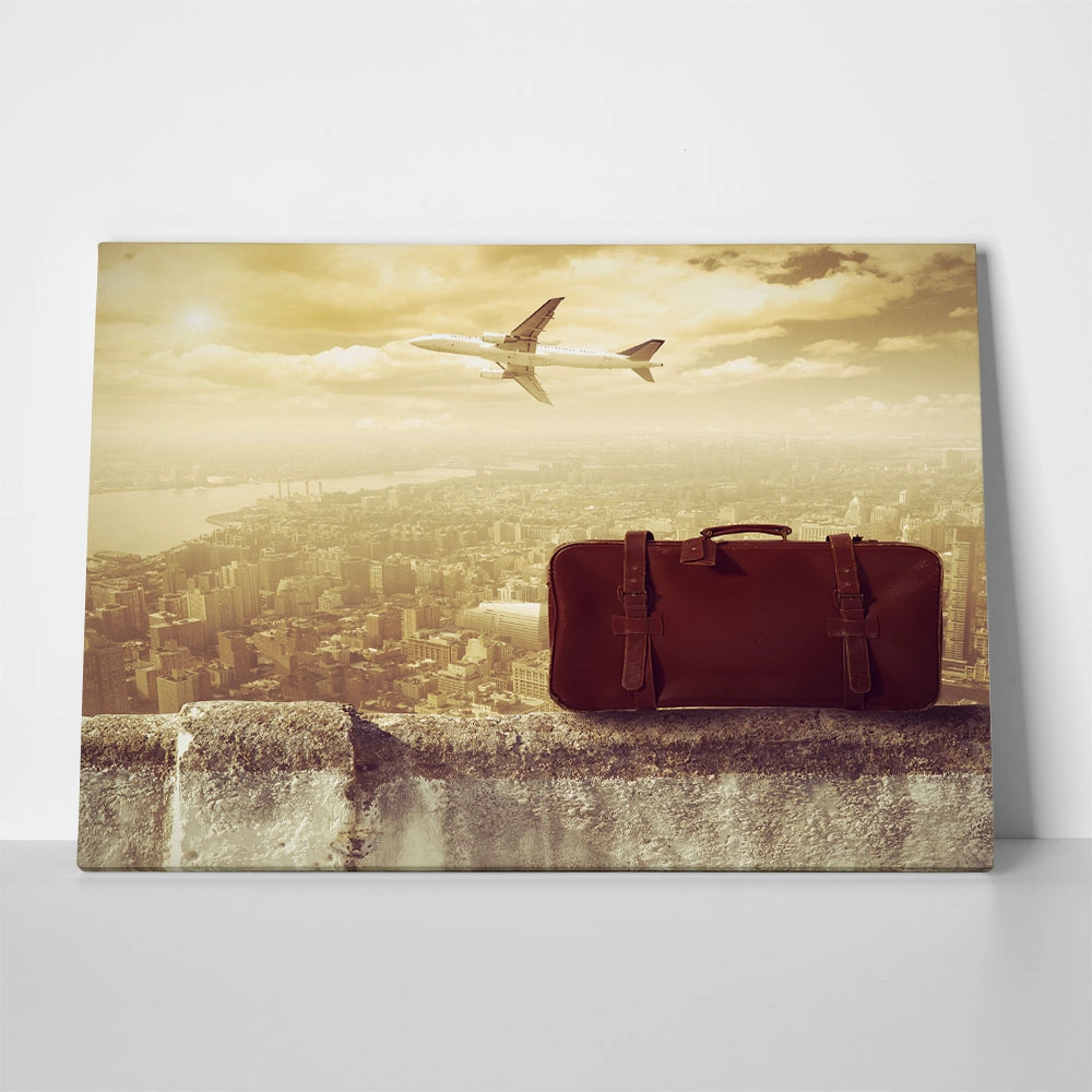 Πινακας σε καμβά CONCEPT OF TRAVEL