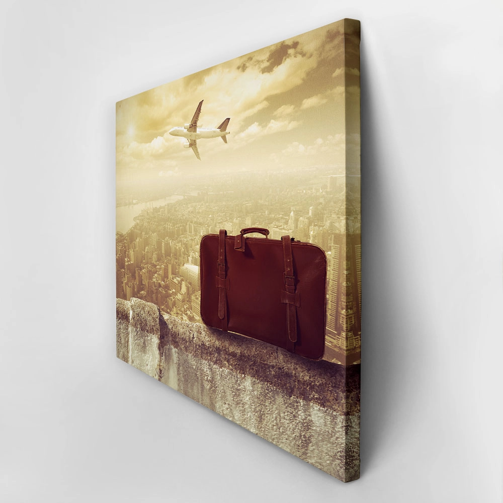 Πινακας σε καμβά CONCEPT OF TRAVEL