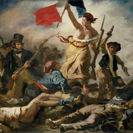 Πινακας σε καμβά DELACROIX - LIBERTY LEADING THE PEOPLE - Eugene Delacroix Sticky 5