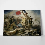 Πινακας σε καμβά DELACROIX - LIBERTY LEADING THE PEOPLE