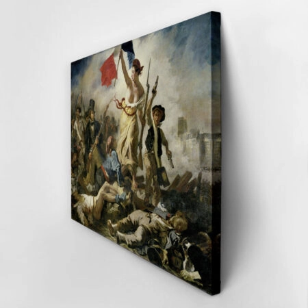 Πινακας σε καμβά DELACROIX - LIBERTY LEADING THE PEOPLE - Eugene Delacroix Sticky 2