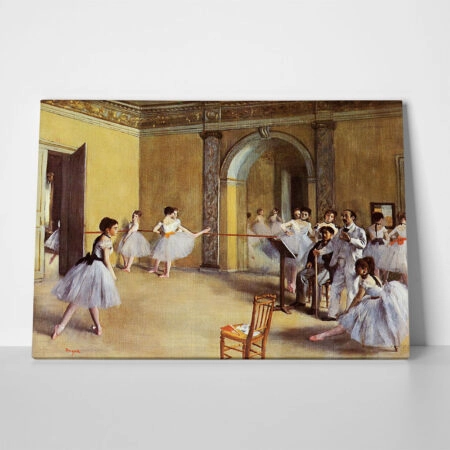 Πινακας σε καμβά EDGAR DEGAS - THE DANCE FOYER - Edgar Degas