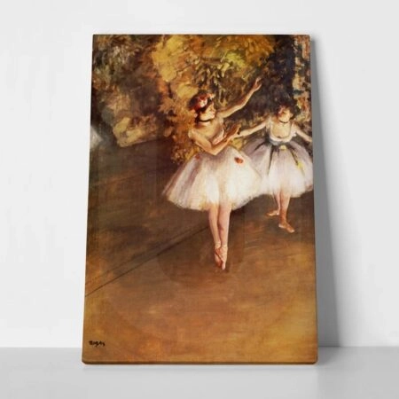 Πινακας σε καμβά DEGAS - TWO DANCERS ON THE STAGE - Edgar Degas