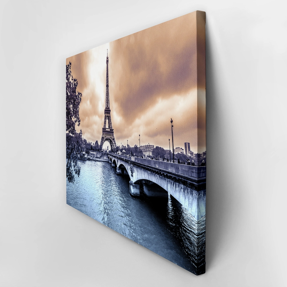 Πινακας σε καμβά EIFFEL BRIDGE