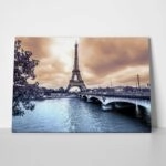 Πινακας σε καμβά EIFFEL BRIDGE