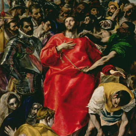 Πινακας σε καμβά EL GRECO - THE DISROBING OF CHRIST - El Greco Sticky 6