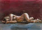 Πινακας σε καμβά EXPRESSIVE WOMAN FIGURE