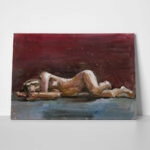 Πινακας σε καμβά EXPRESSIVE WOMAN FIGURE