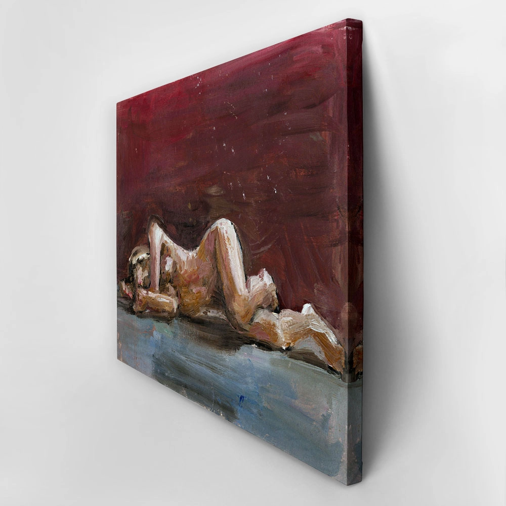 Πινακας σε καμβά EXPRESSIVE WOMAN FIGURE
