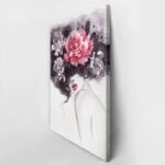 Πινακας σε καμβά FLORAL WOMAN 1