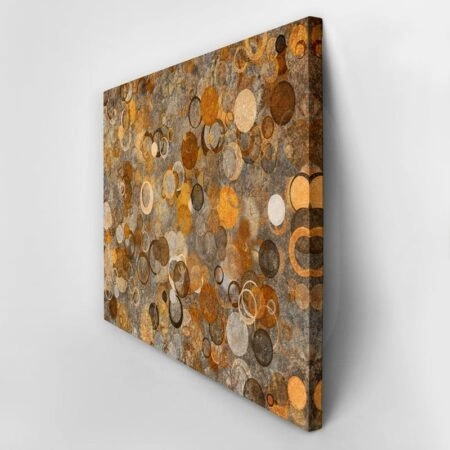 Πινακας σε καμβά GRUNGE ABSTRACT SHAPES 2 - Αφηρημενα και Abstract Sticky 2
