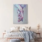 Πινακας σε καμβά HOLDING HANDS OIL PAINTING