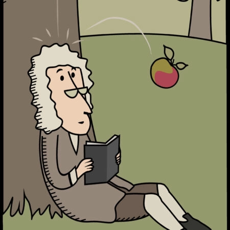 Πινακας σε καμβά ISAAC NEWTON GRAVITY DISCOVERY - Παιδικοι και set Sticky 5