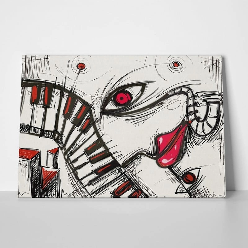 Πινακας σε καμβά JAZZ EYE