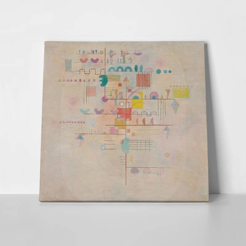 Πίνακας σε καμβά KANDINSKY - GENTLE ASCENT