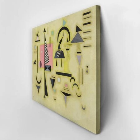 Πινακας σε καμβά KANDINSKY - DECISIVE PINK - Wassily Kandinsky Sticky 2