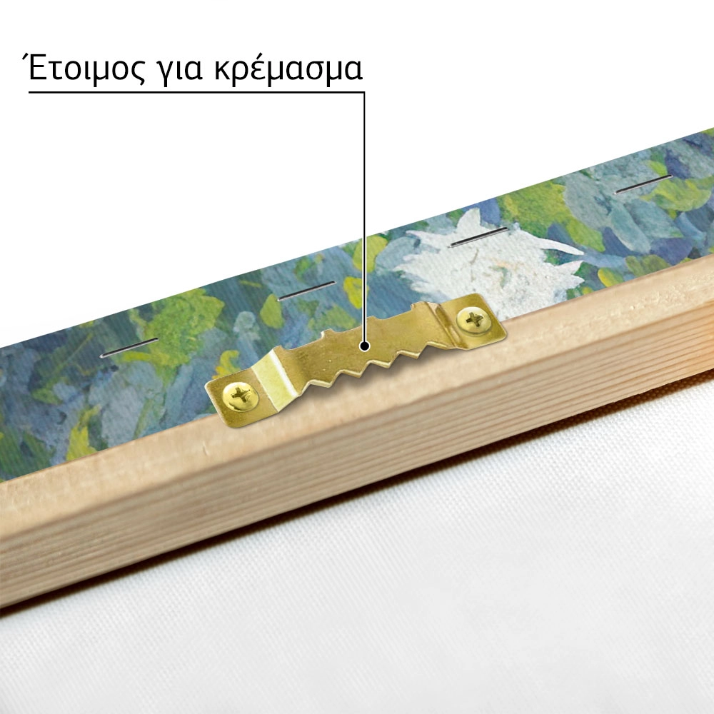 Πινακας σε καμβα KLIMT - COTTAGE GARDEN