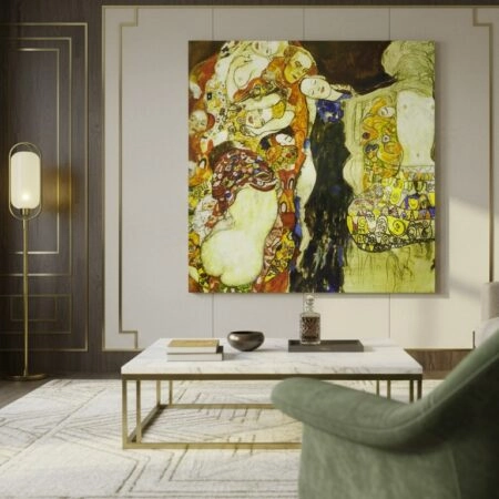 Πινακας σε καμβα KLIMT - BRIDES - Gustav Klimt