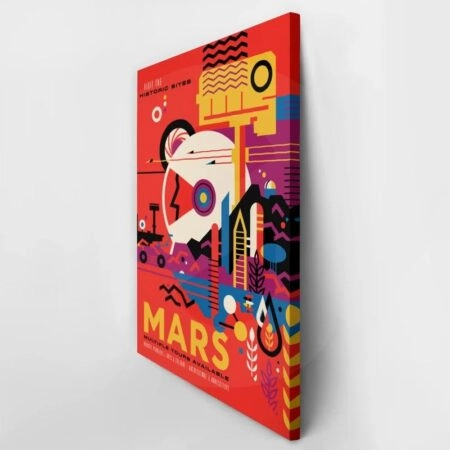 Πινακας σε καμβά MARS - Διαστημα και Τεχνολογια Sticky 2
