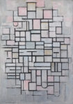Πινακας σε καμβά MONDRIAN - COMPOSITION NO IV