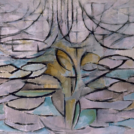 Πινακας σε καμβά MONDRIAN - FLOWERING APPLETREE - Mondrian Piet Sticky 6