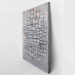 Πινακας σε καμβά MONDRIAN - COMPOSITION NO IV