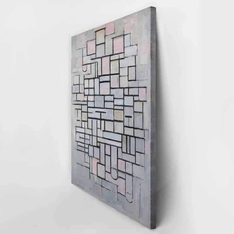 Πινακας σε καμβά MONDRIAN - COMPOSITION NO IV