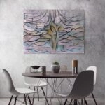 Πινακας σε καμβά MONDRIAN - FLOWERING APPLETREE