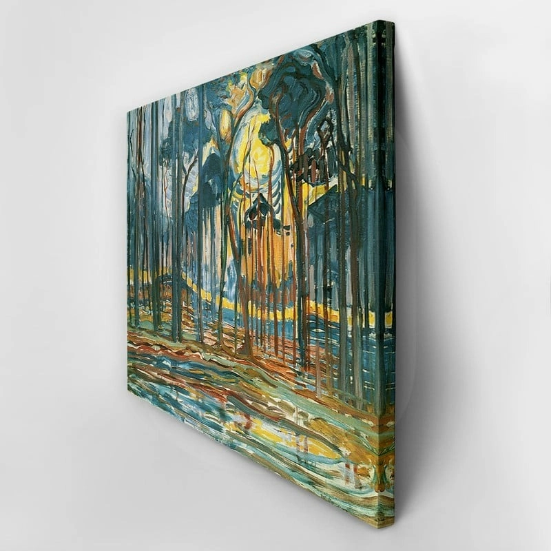 Πινακας σε καμβά MONDRIAN - WOODS NEAR OELE
