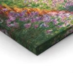 Πίνακας σε καμβά MONET - IRISES IN MONET'S GARDEN