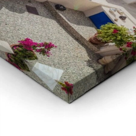 Πινακας σε καμβά OIA VILLAGE SANTORINI GREECE - Νησια Sticky 1