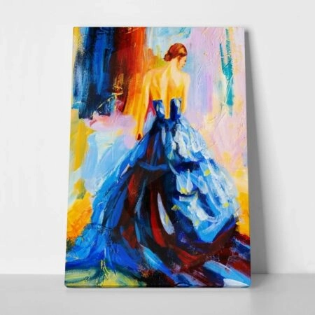 Πινακας σε καμβά OIL PAINTING SPANISH DANCER - Μοδα και Διασκεδαση