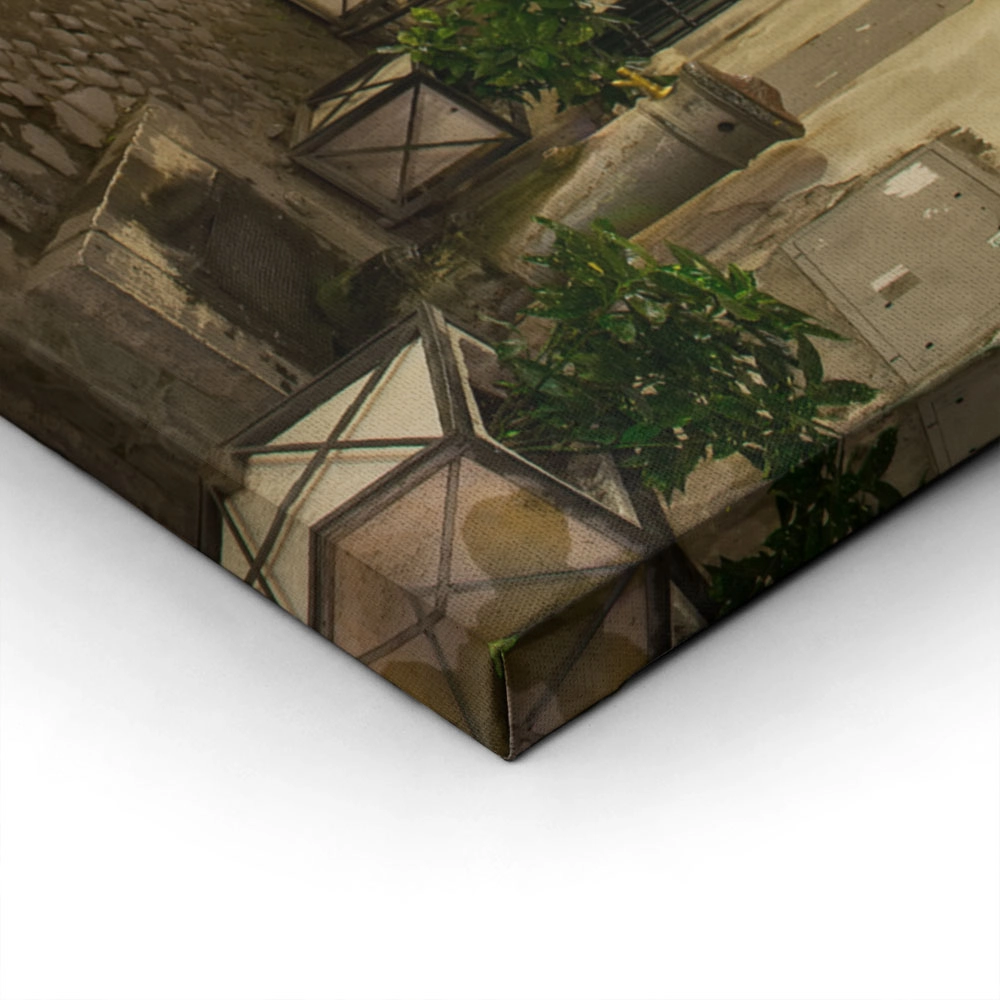 Πινακας σε καμβά OLD COURTYARD
