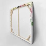 Πινακας σε καμβά PASTEL COLORS WATERCOLOR FLORAL DROP