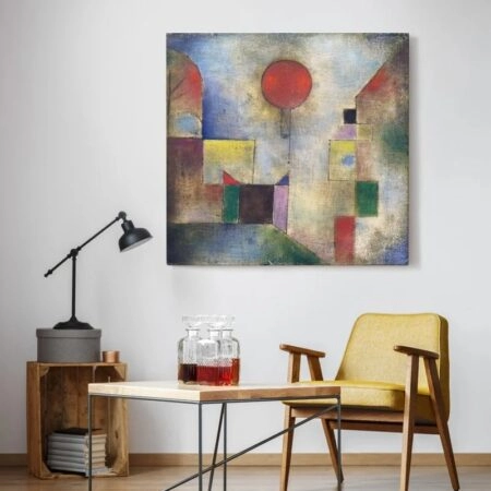 Πίνακας σε καμβά PAUL KLEE - RED BALLOON - Paul Klee