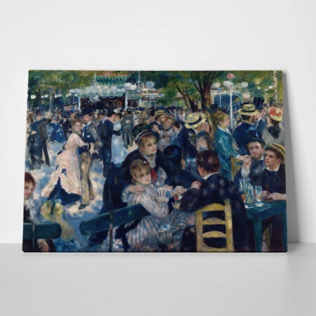 Πινακας σε καμβά RENOIR - BALL AT THE MOULIN DE LA GALETTE - Pierre Auguste Renoir