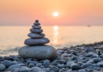 Πινακας σε καμβά PYRAMID OF STONES